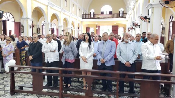 PRSC en misa en Santiago