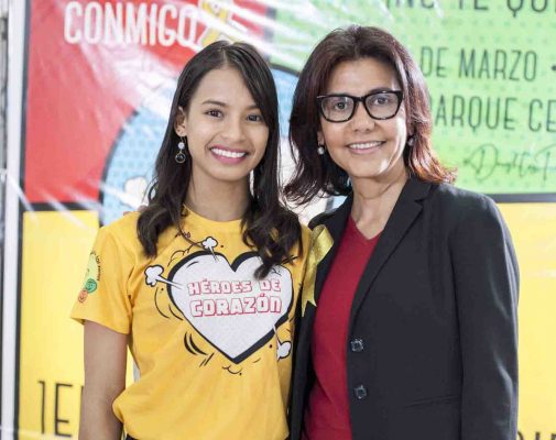Raquelina Luna y Solangel Núñez